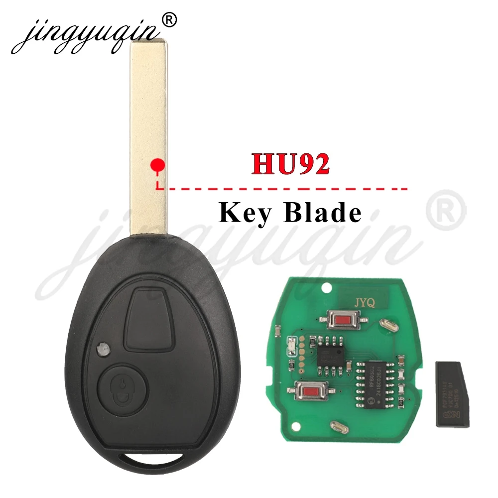 jingyuqin Remote Car Key For Land Rover Discovery 1999-2004 PCF7931AS Chip 315/433Mhz N5FVALTX3/73370847C Code Label on PCB