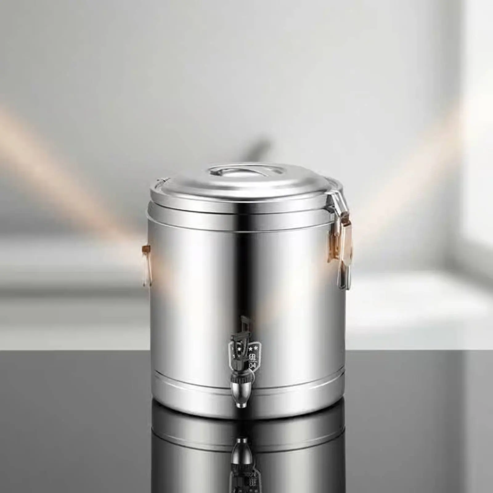 

Stainless Steel Insulated Barrel Leak-Resistant Stainless Steel Insulation Barrel Insulated Soup Container Leakproof