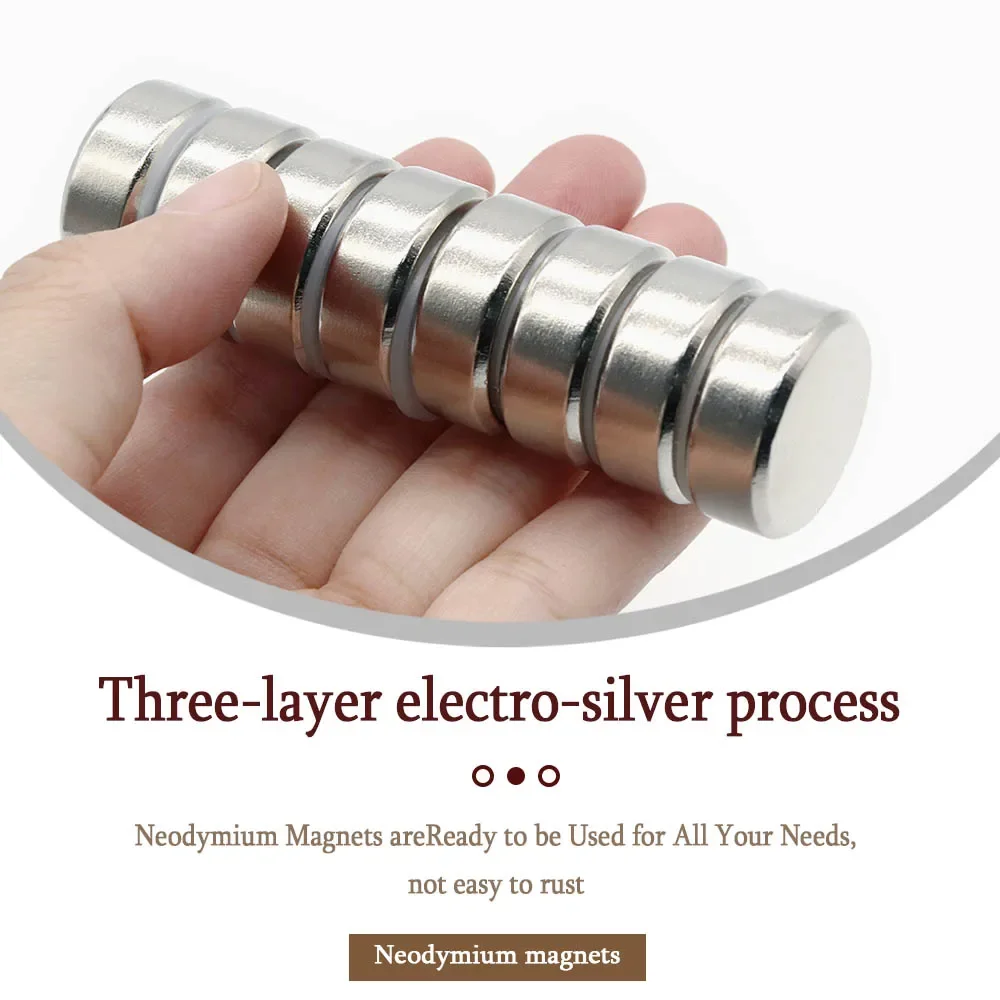 25mmx10mm Super Strong Round Neodymium Magnet Powerful Magnets N35 small Permanent Magnetic NdfeB Refrigerator Magnet 25x10
