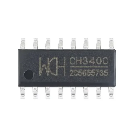 Original genuine patch CH340C SOP-16 USB to serial IC chip with built-in crystal oscillator
