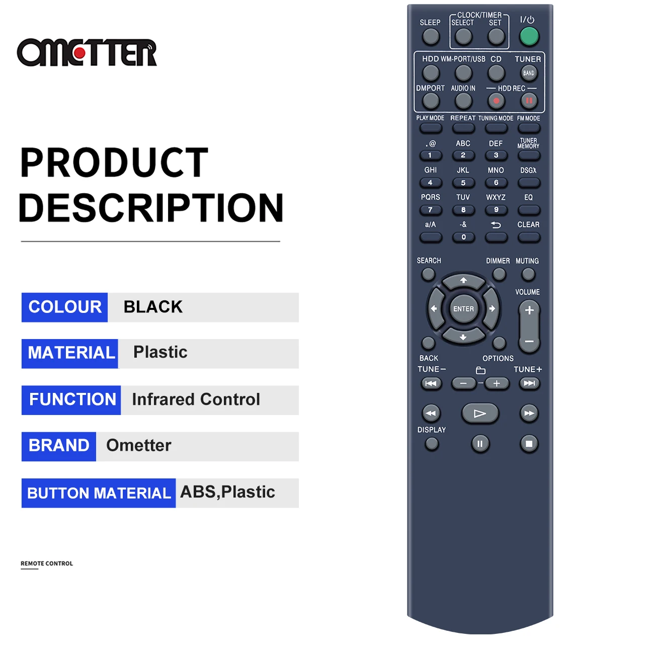 RM-E02E Original para sistema de Audio Sony, mando a distancia AV, nuevo, HCD-E300HD RME02E