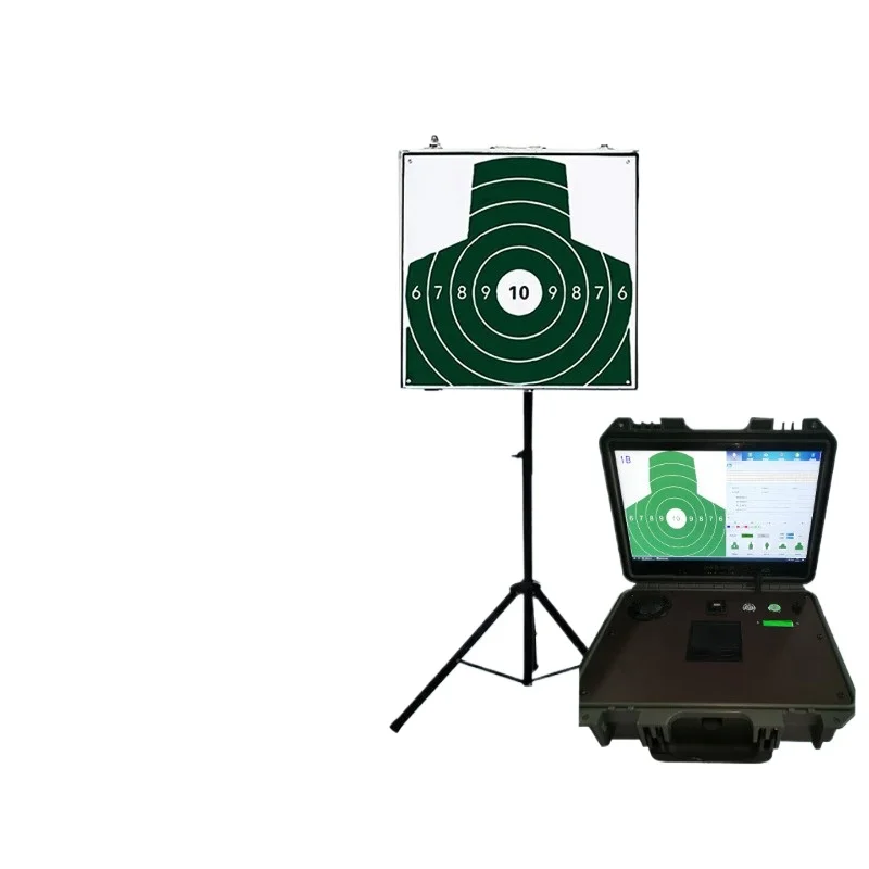 Target training system equipment, simulated aiming trajectory laser target system target reporting system