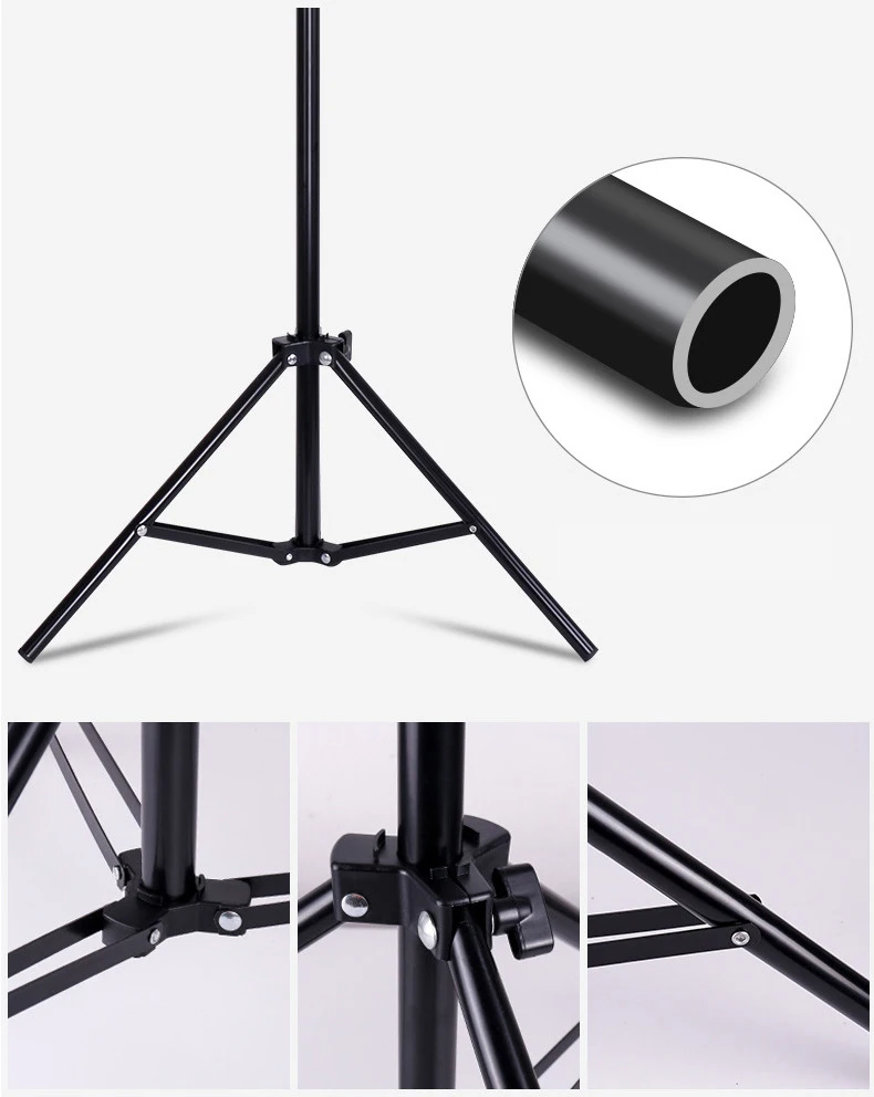 Projector Bracket Travel Tripod Speaker Stand Extendable 110cm 160cm Accessories Mount Ball Head for Laptop DSLR Camera Outdoor