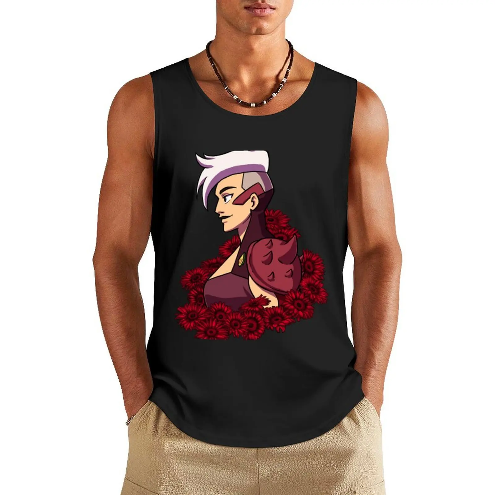 

Gerbera Scorpia Tank Top Male vest Sportswear for men cool things
