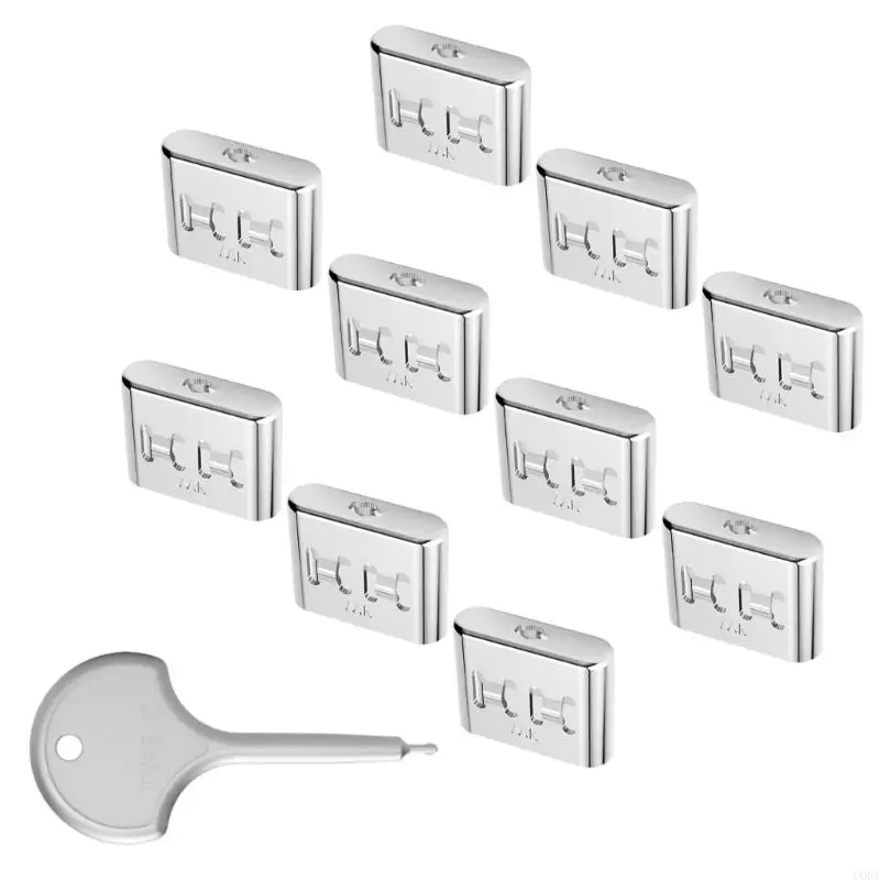 قفل أمان منفذ CORA من النوع C، حاجز مادي معدني، حاصرات منفذ USB C، قفل حماية البيانات من النوع C لأجهزة الكمبيوتر المحمولة