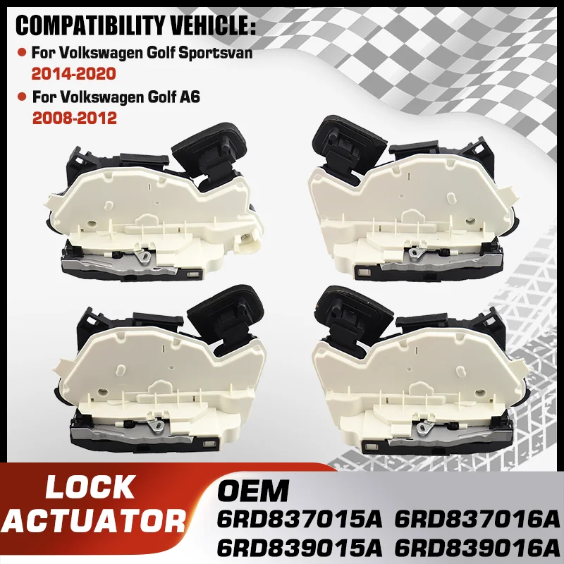 

Door Lock Actuator Integrated Latch For Volkswagen Golf MK7 Volkswagen Golf A6 MK6 Volkswagen Jetta A6 Volkswagen Vento Variant
