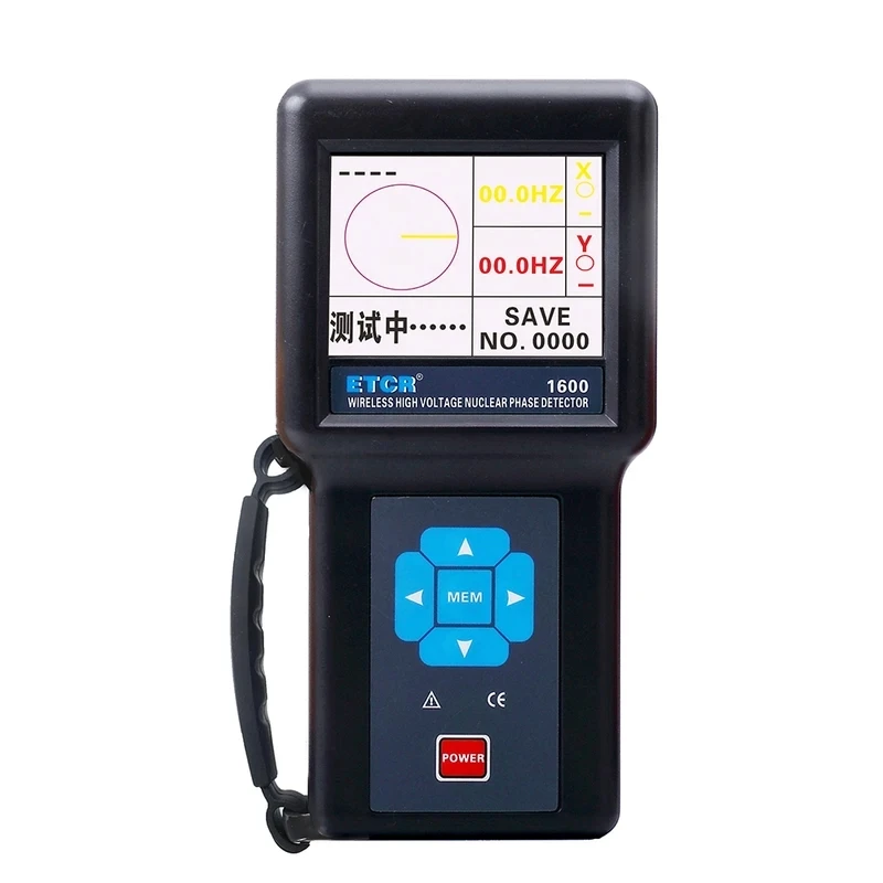 ETCR1600 High-Tension Line Nuclear Instrument  Phase Detector Non Contact Detector Phase Detection Meter Phasing Tester