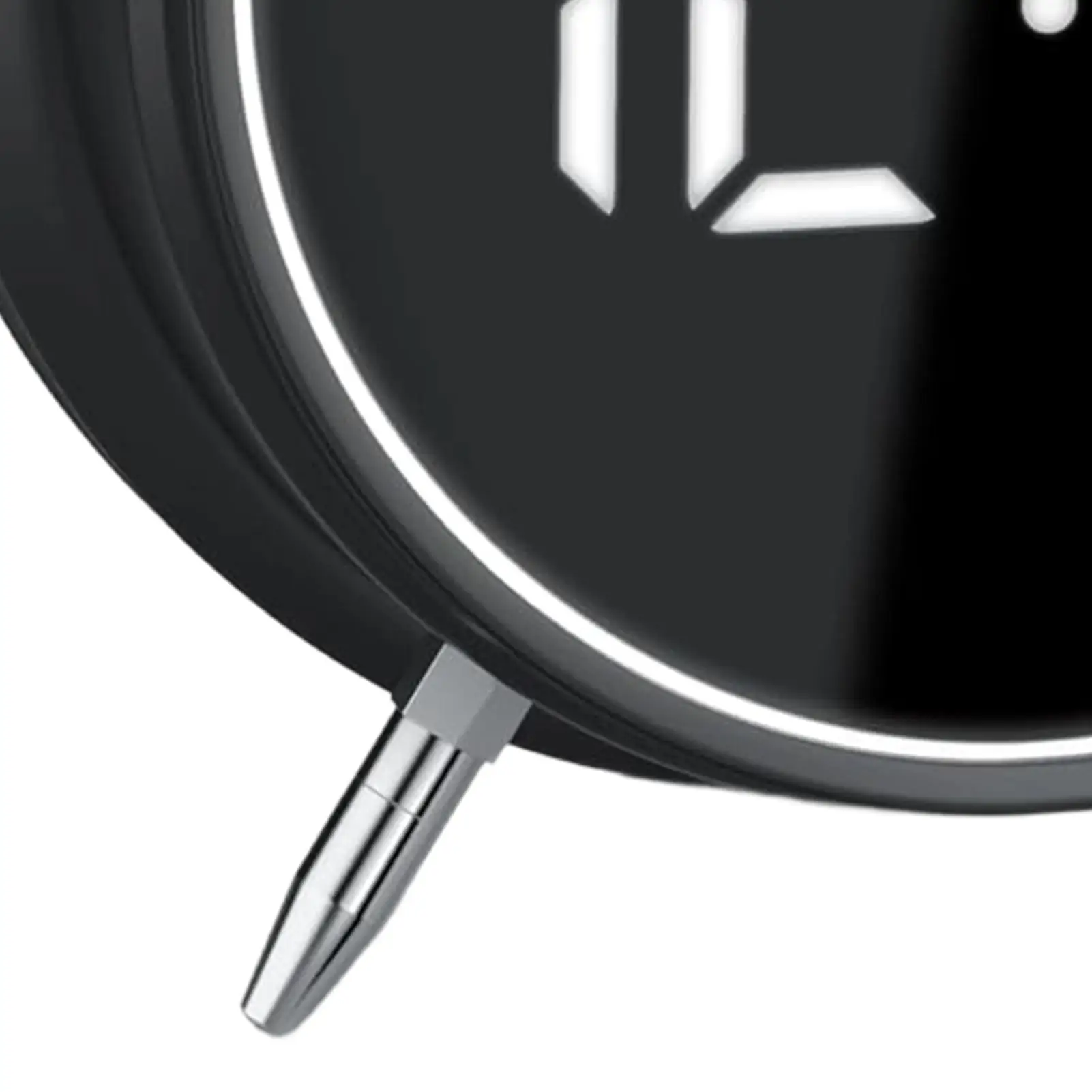 

Будильники для спальни, бесшумные, с мягким светом, двойной звонок, декор, 6,3 x 4,33 дюйма, цифровой винтажный будильник, громкий, для детей