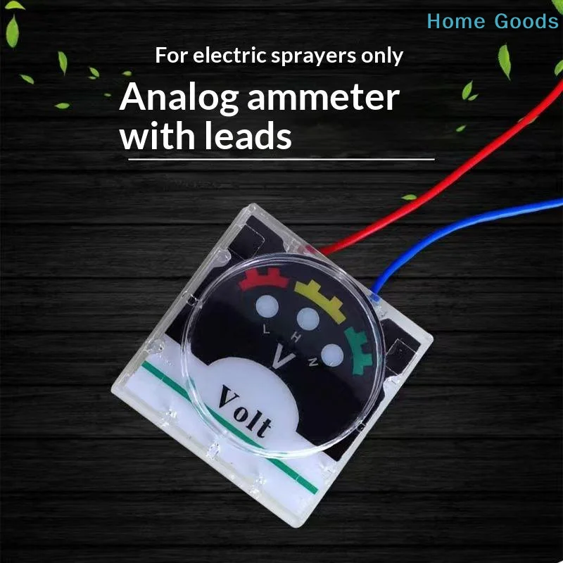 Electric Sprayer Ammeter Charging Test Device with Adjustment Switch for Accurate Battery Analysis Farming Equipment Utilization