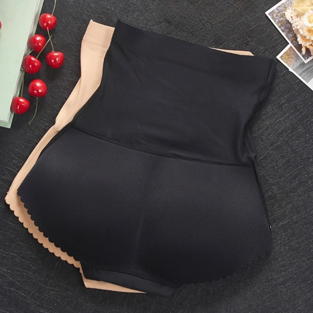 

Seamless Fake Butt Pad Body Shaper High-waisted Butt Hip Lifter Enhancer Hip Pants Thigh-lifting Belly Contracting