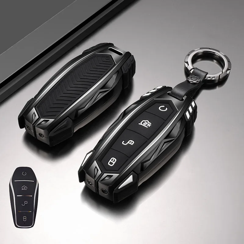 Car Key Case for BYD Seal Atto 3 Seal u dm i Song Plus Dolphin King EV Tang Dm QIn PLUS MAX Yuan Key Cover Car Accessories