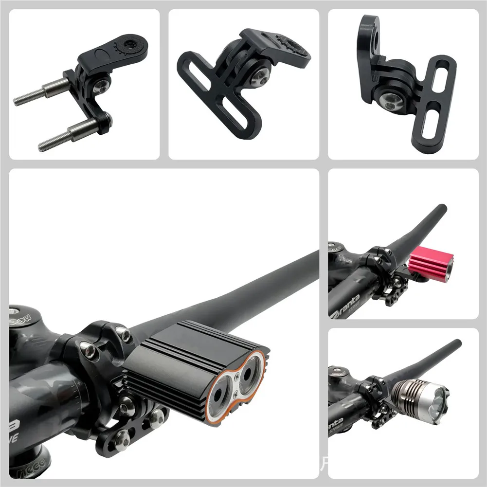 1 Pc Bicycle Lamp Holder Mountain Bike Headlight Clip Bracket Sport Camera Light Lamp Rack Parts Dropship