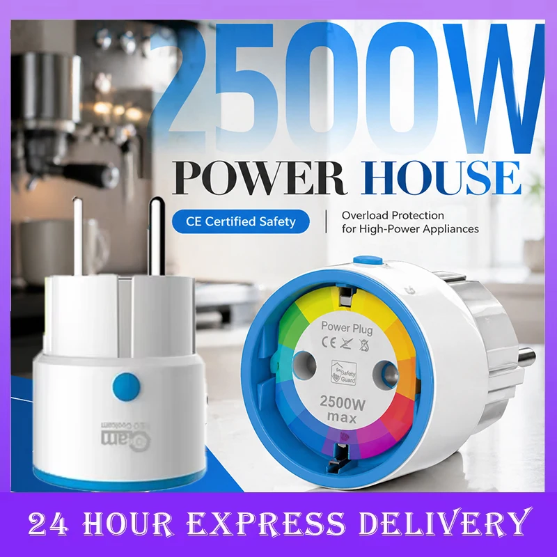 NEO Z-WAVE PLUS EU Smart Power Plug Coolcam Socket Home Automation Alarm Smart home System Z Wave 868.4MHz Video Frequency Plug