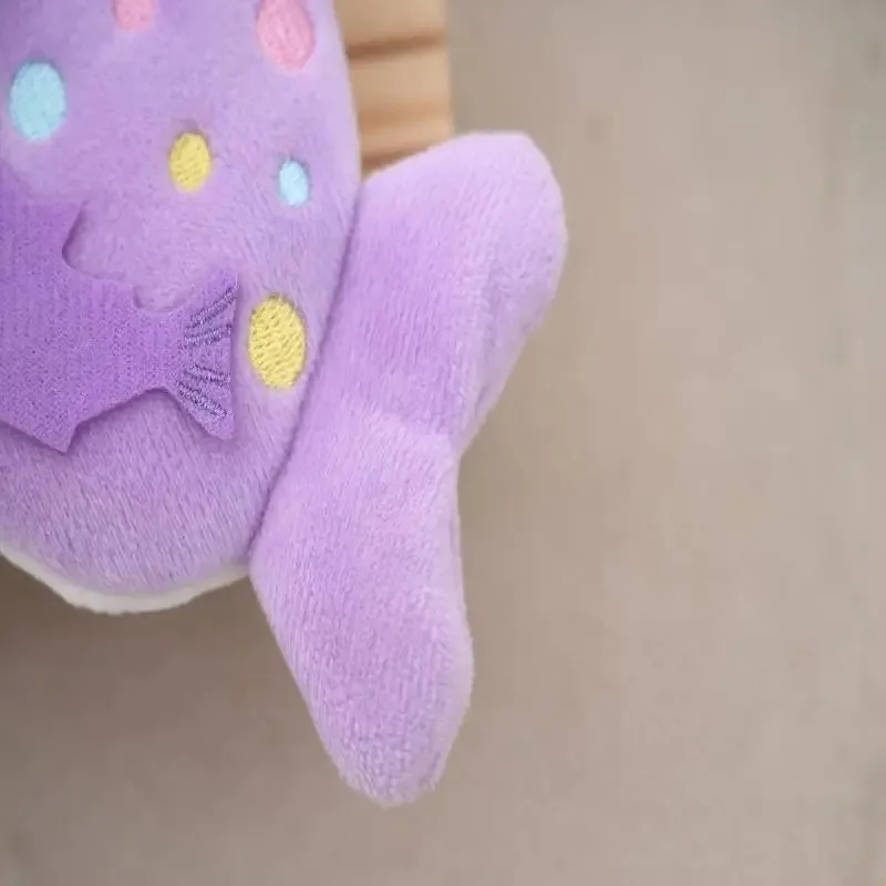 Modische Plüsch-Münztasche in Form eines blauen Haifisches oder Mini-Wals für Damen, Schlüssel- und Kopfhörer-Etui, niedlicher Umschlag mit Reißverschluss, roter Umschlag – Detail 17