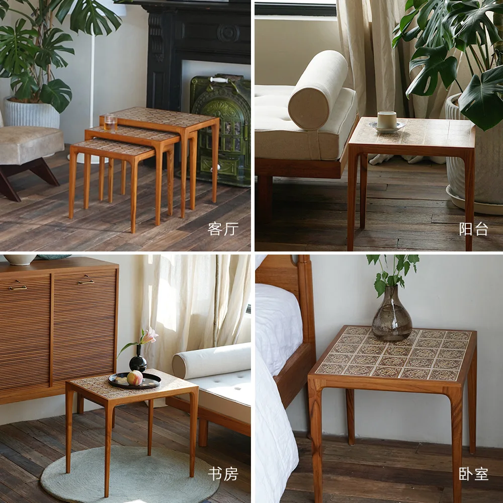 teak furniture small apartment coffee table solid wood teak coffee table tea table