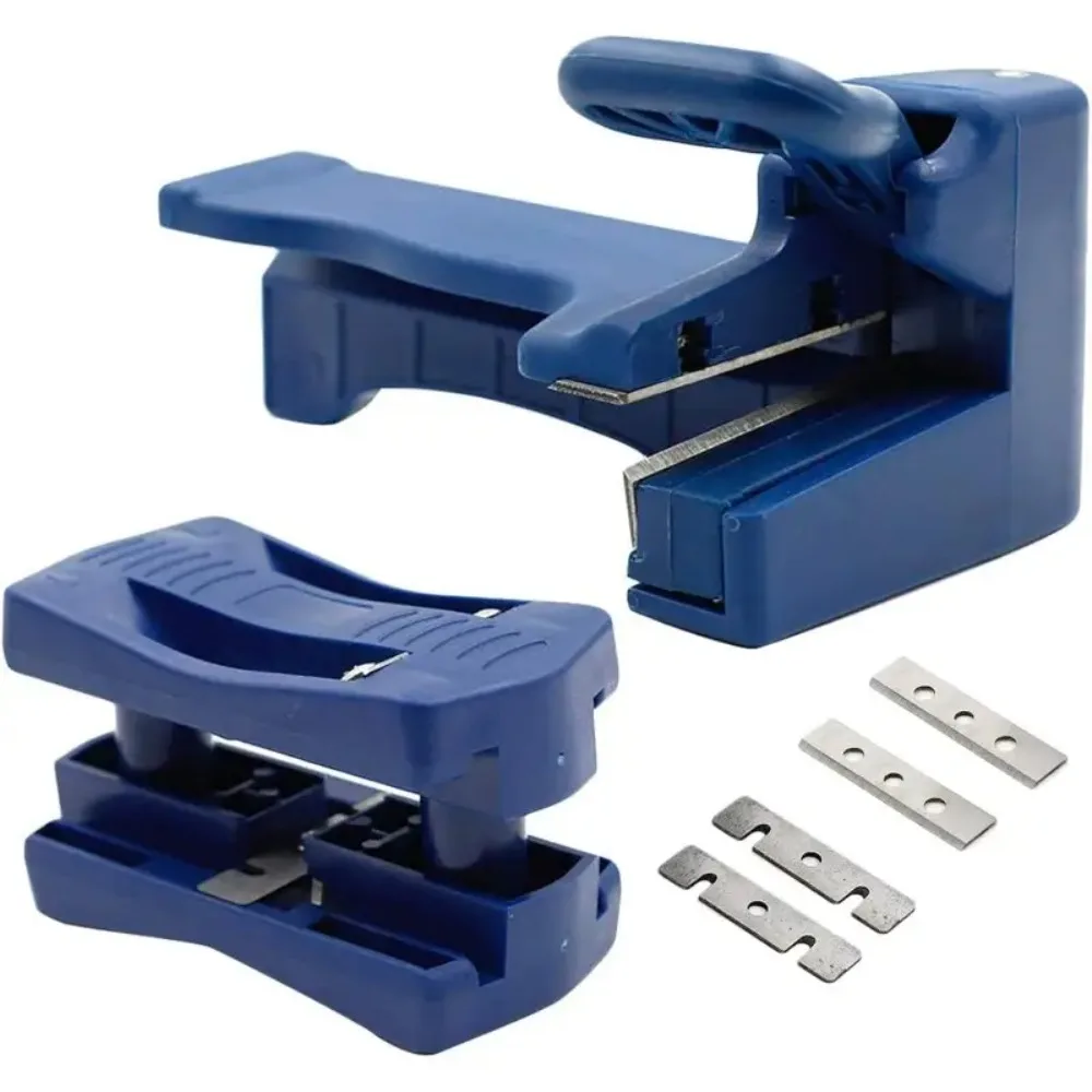 

2PCS Edge Banding Trimmer Manual Wood Side Banding Machine for PVC Plywood Melamine DIY Woodworking Tools