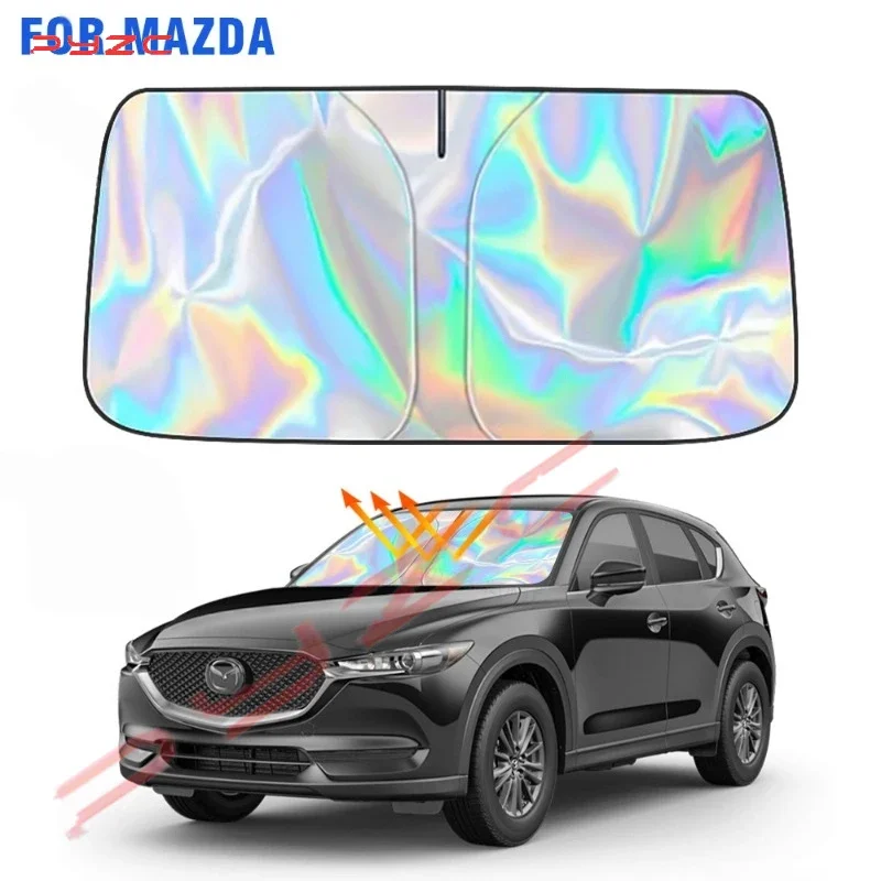 

For Mazda CX5 2017-2019 2020 2021 2022 2023 Car Sun shade Front Window Shade Cover Visor Windshield Sunshade HONDA Accessories