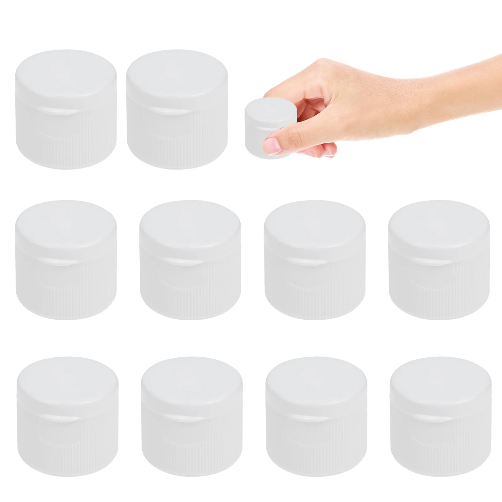 

40Pcs Plastic Water Bottle Caps Replacement Spouts for 28Mm Bottles Comfort Grip No Leak Assurance Water Bottle Caps