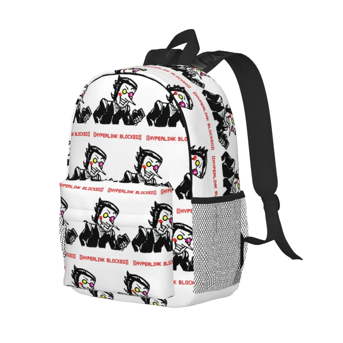 Deltarune Spamton It's Your Chance To Be A Big Shot Backpack Student Boy Girl BookBag Men Women School Bag Laptop Shoulder Bags