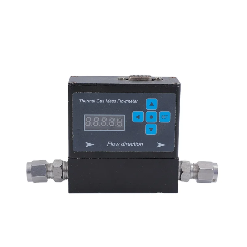 Digital Hydrogen Nitrogen CO2 Argon Hospital Medical Oxygen Gas MEMS Flow Meter Micro Thermal Gas Mass Flow Meter