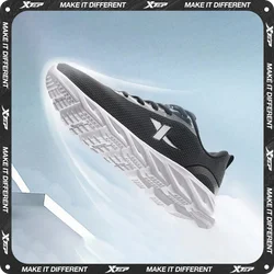 Xtep Running Shoes For Men 2021 Summer Lightweight Men's Sports Shoes Cushioning Jogging Breathable Sneakers 879219110037