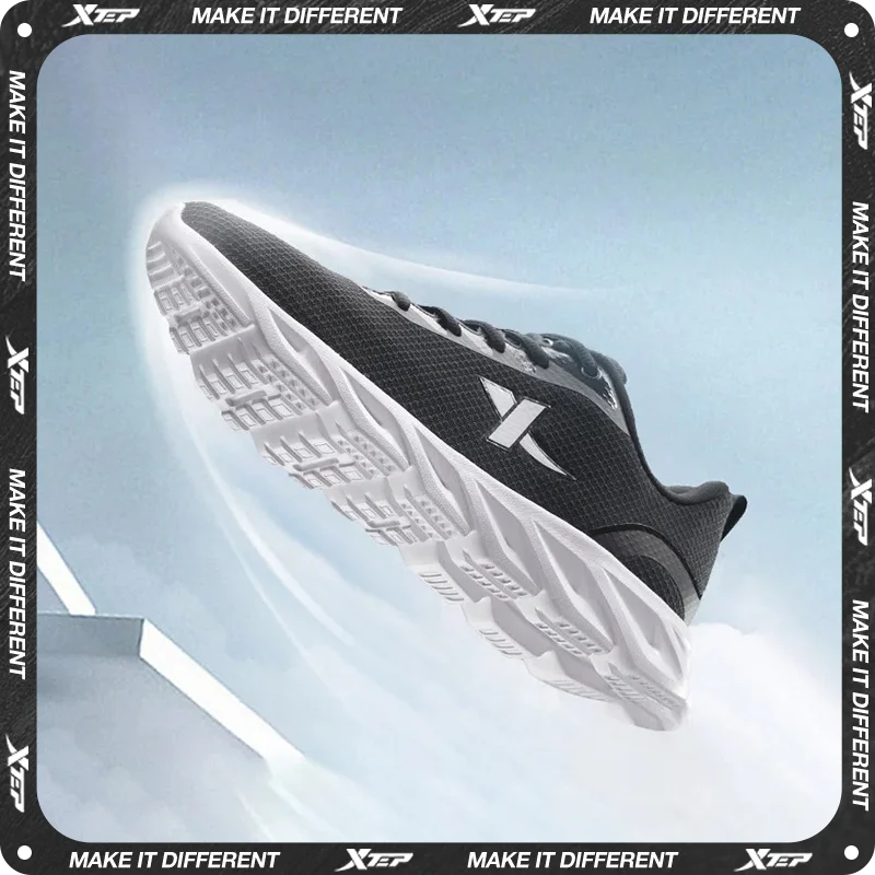 Xtep Running Shoes For Men  2021 Summer Lightweight Men's Sports Shoes Cushioning Jogging Breathable Sneakers 879219110037