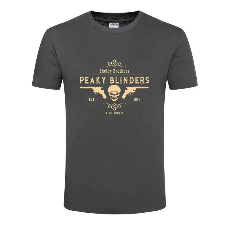 Peaky Blinders Men T Shirt Shelby Brothers Novelty Short Sleeve Tees Mens White T-Shirts Women Men Awesome TShirt XS-XXXL