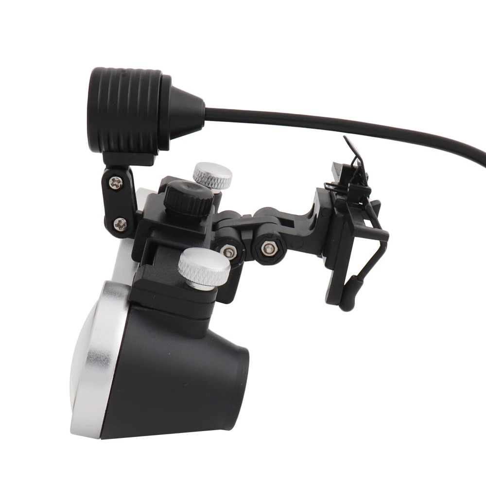 Dental Loupes 2.5X 3.5X Magnification Binocular Magnifier Dentistry Surgical Optical Glass Lens 3W 5W Headlight  Available