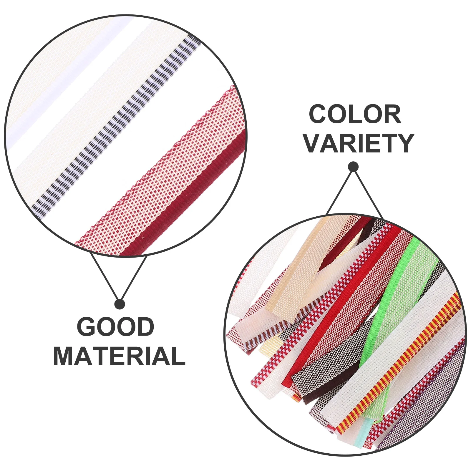 52 Pcs Book Binding Supplies Head Bands Cloth Bookbinding Fabric Tool Board for