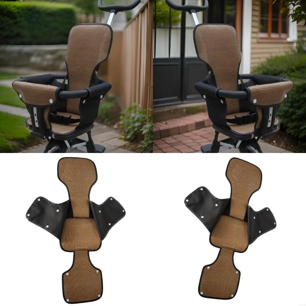 

Comfortable Baby Strollers Cooling Cushion Pad Unique Design, Soft & Breathable Pram Liner for Infants Carriage Cart A2UB