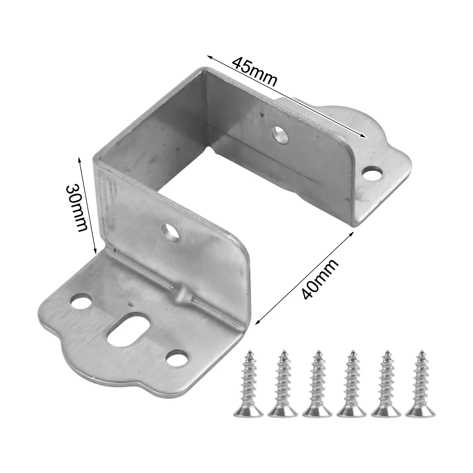 ヘビーデューティベッドブラケット U 字型デザインシルバーゴールドベッドレールブラケット冷間圧延鋼構造簡単なインストール