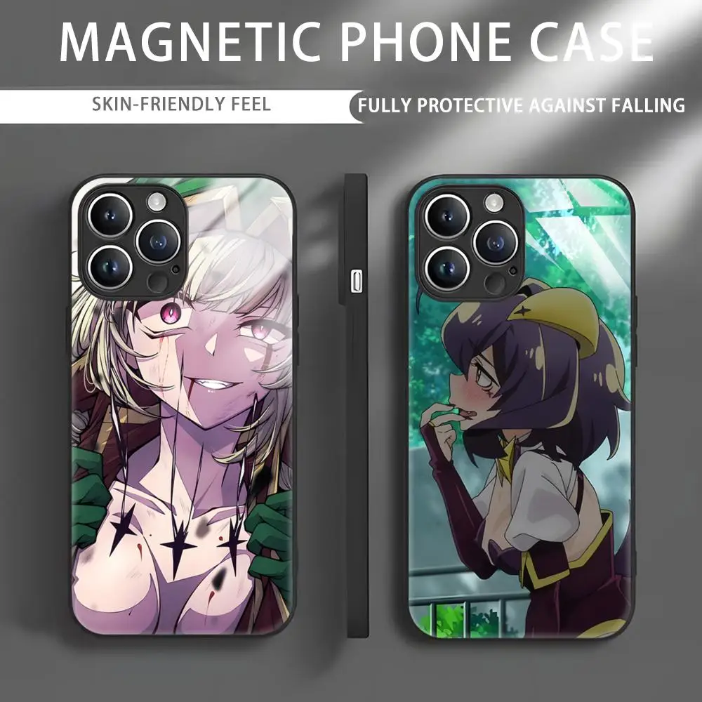 Japan Hiiragi Utena Anime Phone Case For iPhone 16 15 14 13 12 11 X XR XS 8 Plus Mini Pro Max Glass Magnetic Phone Case