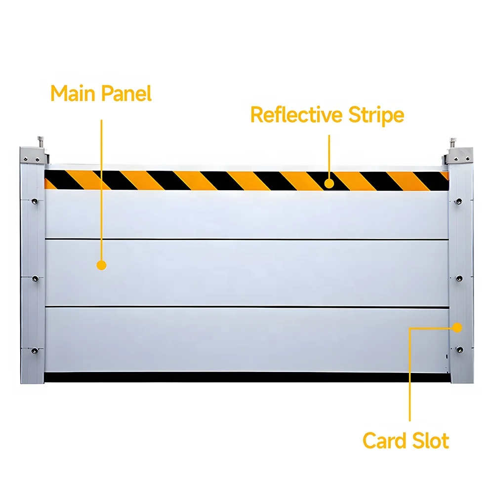 Emergency Safety Supplies Flood Water Barrier Control Flood Barrier Panel Wall Protection Baffle Aluminum Flood Barrier for Door view 3