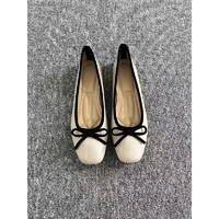 2026 New Women's Patent Leather Bow Ballet Flats, Square Toe Soft Sole Slip-on Casual Shoes for Spring Summer - Image 6