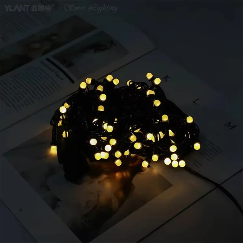 Color blanco cálido llevó la luz festiva del ambiente del centro comercial