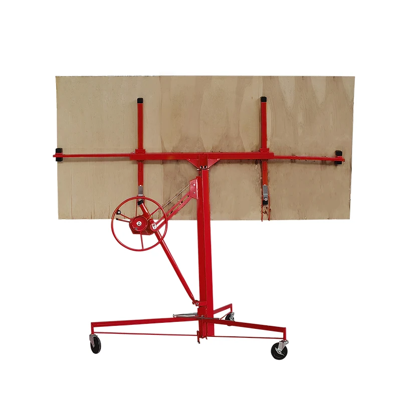 Construction Tools Drywall Panel Hoist Jack 11'' 16'' Gypsum Board Sheetrock Lift Panel Lifter With CE