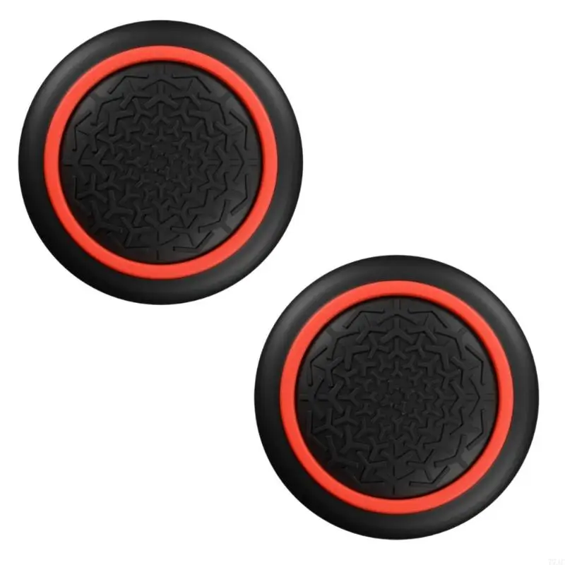 Silicone Double Color Thumbstick Caps Cover Shock Absorption For Gamepad Controller With Soft Grip And Protective Design 77JC