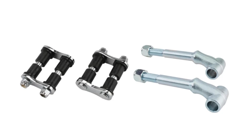 For 1-3/4 Inch Shackle  Kit with Solid Axle Leaf Spring Perch Kit