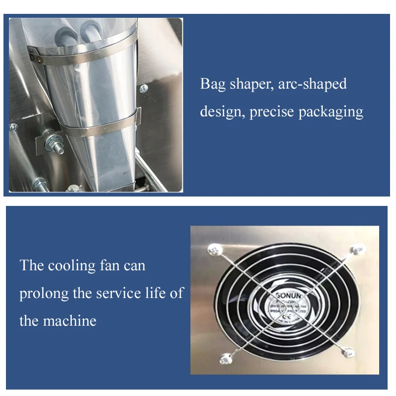 เครื่องบรรจุบรรจุภัณฑ์ชั่งน้ําหนักอัตโนมัติอัจฉริยะบรรจุถุงน้ําผลไม้นมซอสน้ําส้มสายชูและเครื่องบรรจุของเหลวอื่น ๆ