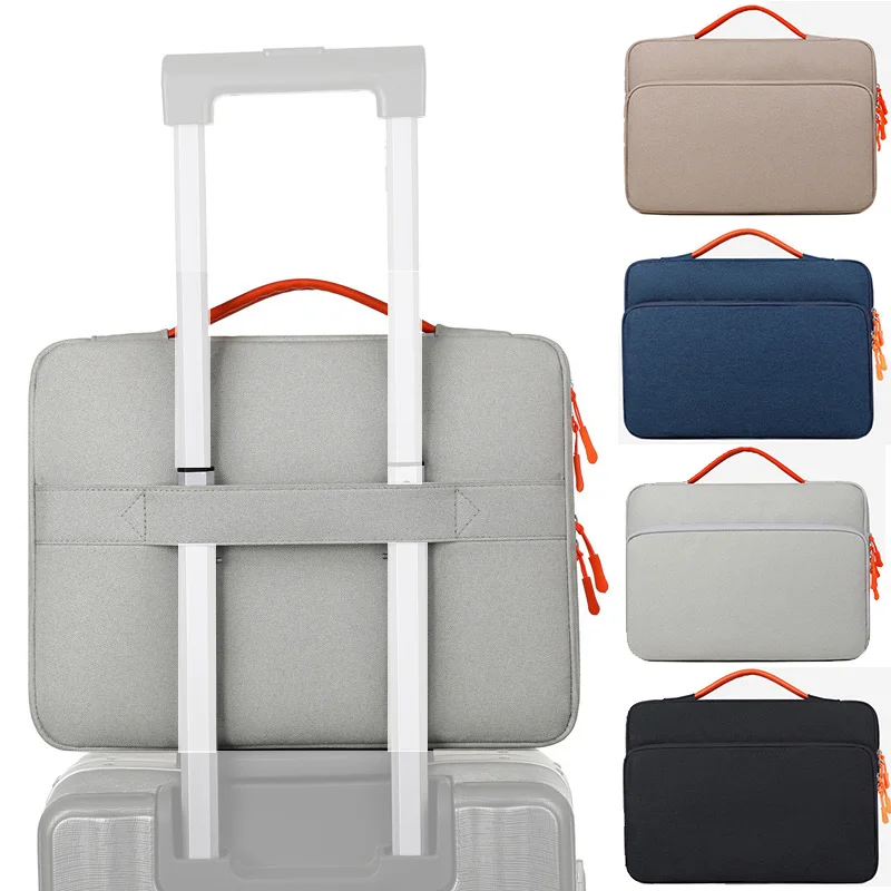 New Stylish Minimalist Design 14.6in Portable Protective Case Handbag Storage Bag for Tablets PC Laptop Mobile Phones