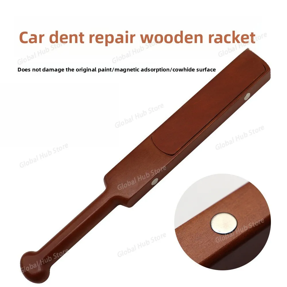 Wooden Paddle For Car Dent Repair Auto Removal Tools Removal Hails Removal Repair Tools