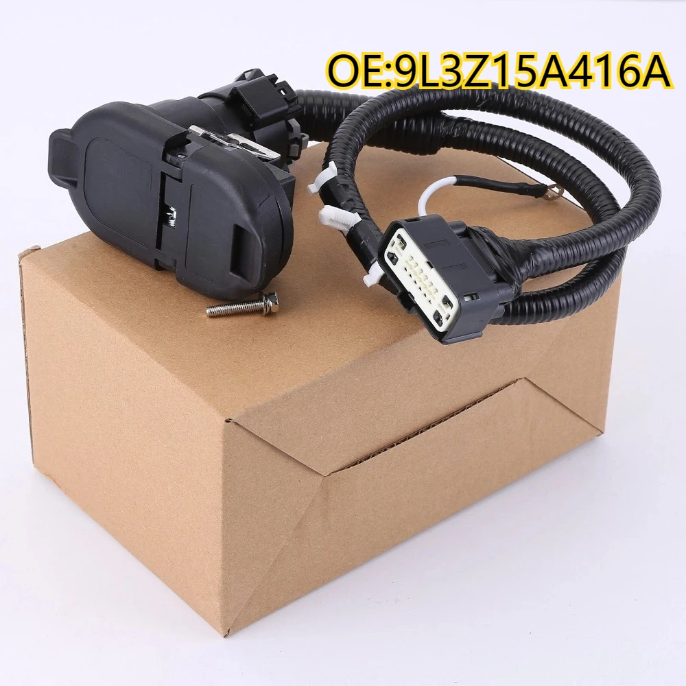 

High quality New For 9L3Z15A416A Trailer Tow Hitch Bar Wire Connector Harness For 2009-14 Ford F-150