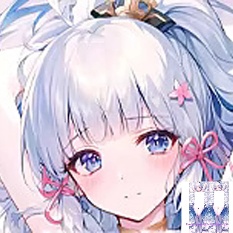 

Anime Dakimakura Pillow Kamisato Ayaka 2-Side Print Pillowcase Hugging Body Cushion Cover Otaku Waifuristmas Decoration 2023
