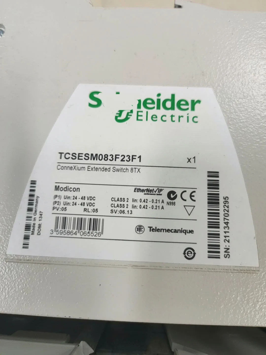 TCSESM083F23F1 Industrial Switches for Schneider