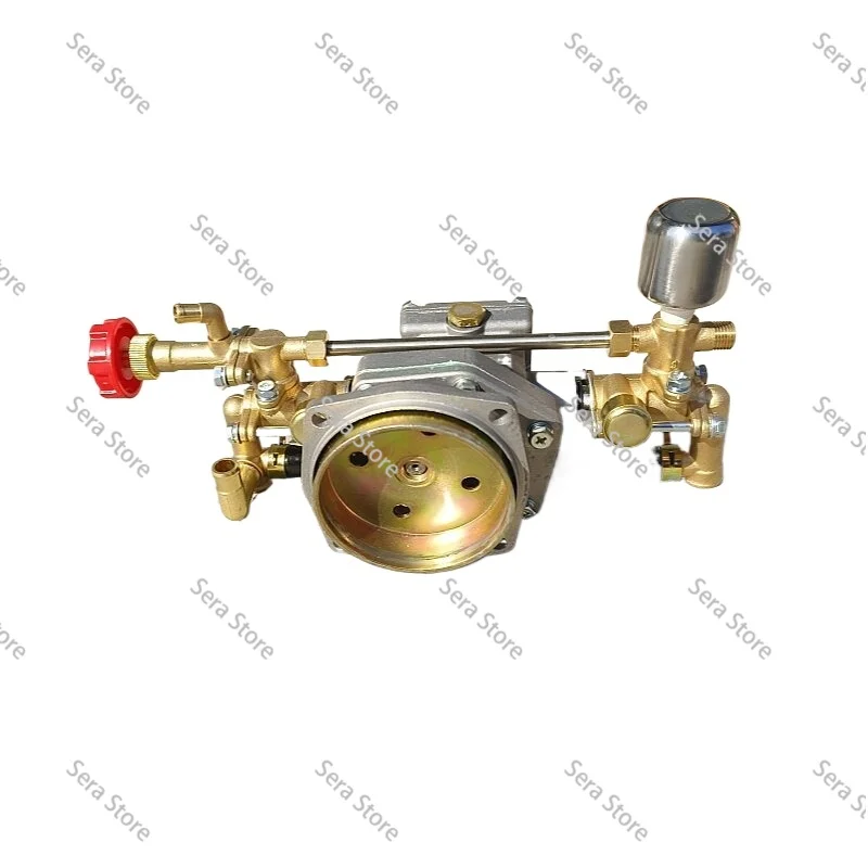 Sprayer Pump for 2-4Stroke Engine Standard Brass Pump with Grease Cup Spraying Knapsack Power Pump Head