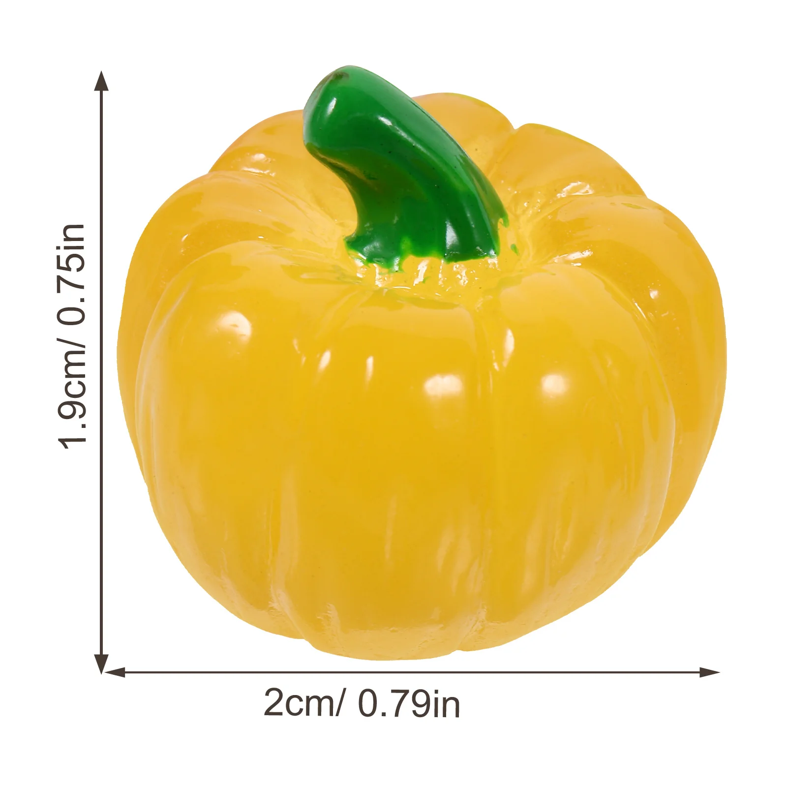 24 قطعة من الخضروات الواقعية المتوهجة في الظلام، مجموعة إكسسوارات حديقة منزلية مستدامة #3
