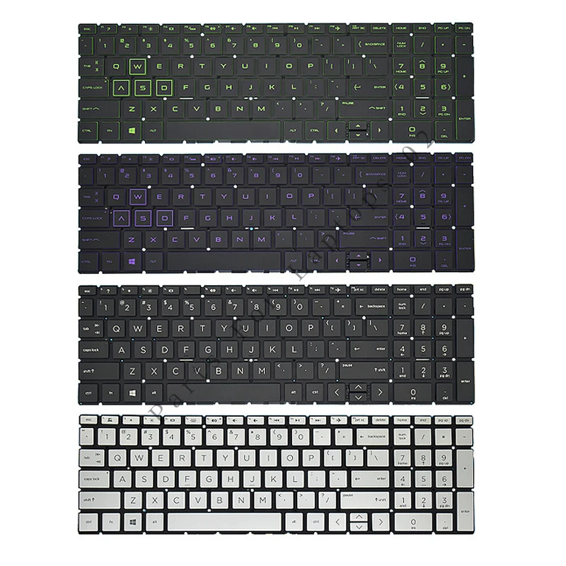pp For HP 15-DA 15-DB 15-DX 15Q-DS 15-CX TPN-C135 TPN-C136 English Keyboard
