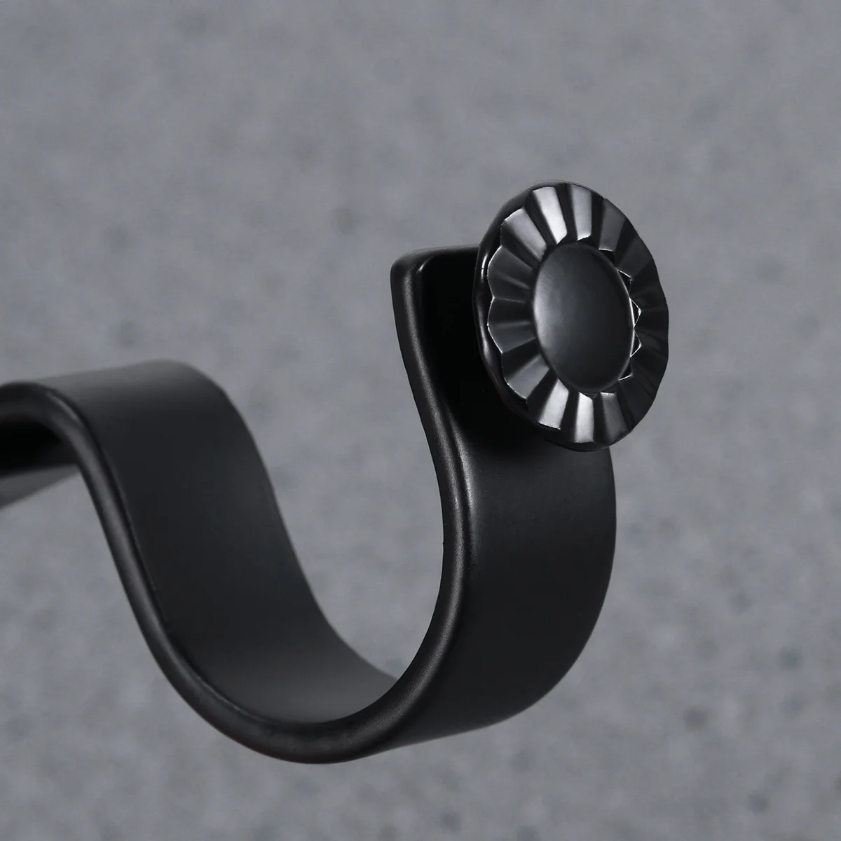 

2Pcs Curtain Pole Bracket Heavy Duty Wall Mounted for 15-22Mm Rod Iron Finish Vintage Curtain Mounting Holder Drapery Support