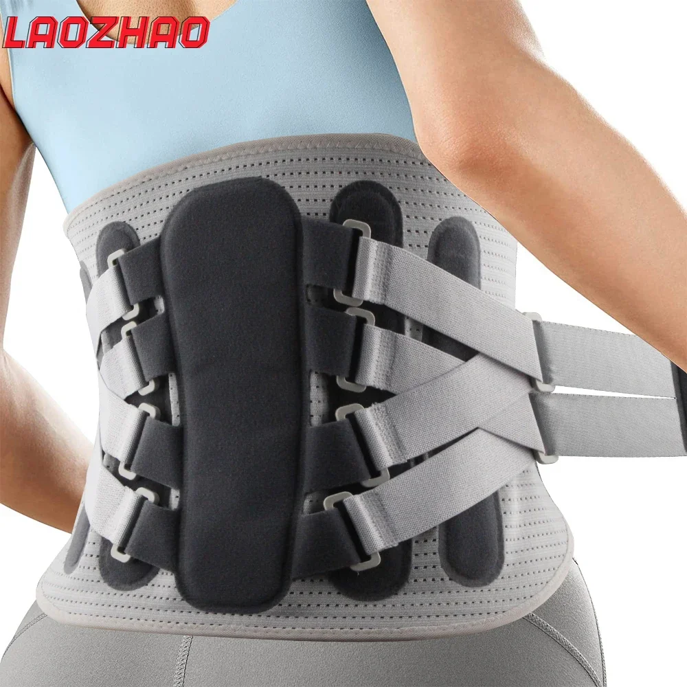 1PCS Back Brace for Women Men with Ergonomic Curved Spine Support Splints,Back Brace for Work, Heavy Lifting,Herniated Disc