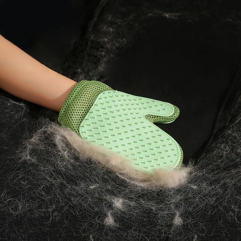 Pet grooming gloves, cat and dog cleaning brushes, dog hair cleaning, cat hair removal and beauty tools, pet supplies